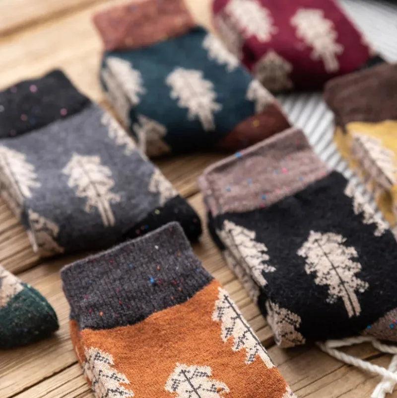 Autumnal Women's Wool Socks ( 1 Pair ) - Scandi Socks