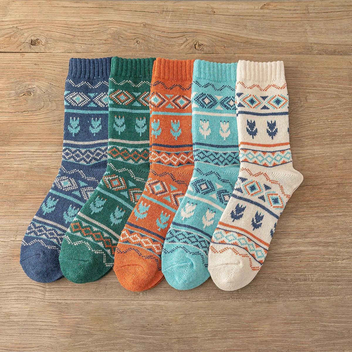 Halmstad Nordic Socks ( 5 Pair ) - Scandi Socks